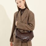 Crossbody Croissant Leather Shoulder Underarm Bag - Image 4