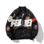 Racing Suit Thick Motorcycle Jacket Embroidered Baseball - Image 7