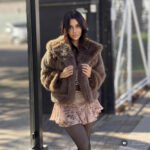 Environmental Protection Fox Fur Hooded Jacket Loose - Image 2