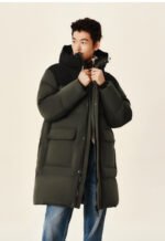 Winter Clothes For Couple Long Waterproof Thick Coat - Image 4