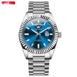 Luminous Waterproof Business Steel Belt Wrist Watch - Image 8