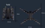 Drone Folding Dual Camera  DM107S Optical Flow Positioning 4K HD Aerial Photography Drone - Image 5