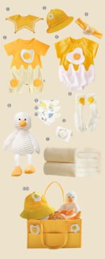 Newborn Gift Box Summer Baby Suit Newborn Dress Princess Full Moon Gift Newborn Baby Supplies - Image 9