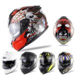 Motorcycle Electric Bicycle Riding Helmet With Anti-fog Double Lens - Image 2