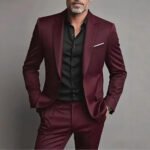 Men's Suit Set Slim Fit Casual Two-piece Suit - Image 4