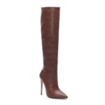 New Small Wide High Stiletto Heel Fashion Boots - Image 5