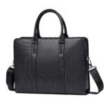 High-end Business Computer Men's Cowhide Handbag - Image 4
