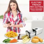 Kitchen Gadget Electric French Fry Cutter With Blades Stainless Steel Vegetable Potato Carrot For Commercial Household - Image 5