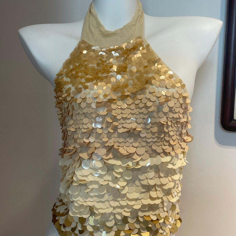 bb24653a-af6a-44ef-9cc8-429b3bc4eeab-1.jpg Women's Sleeveless Halter Camisole - Image 1