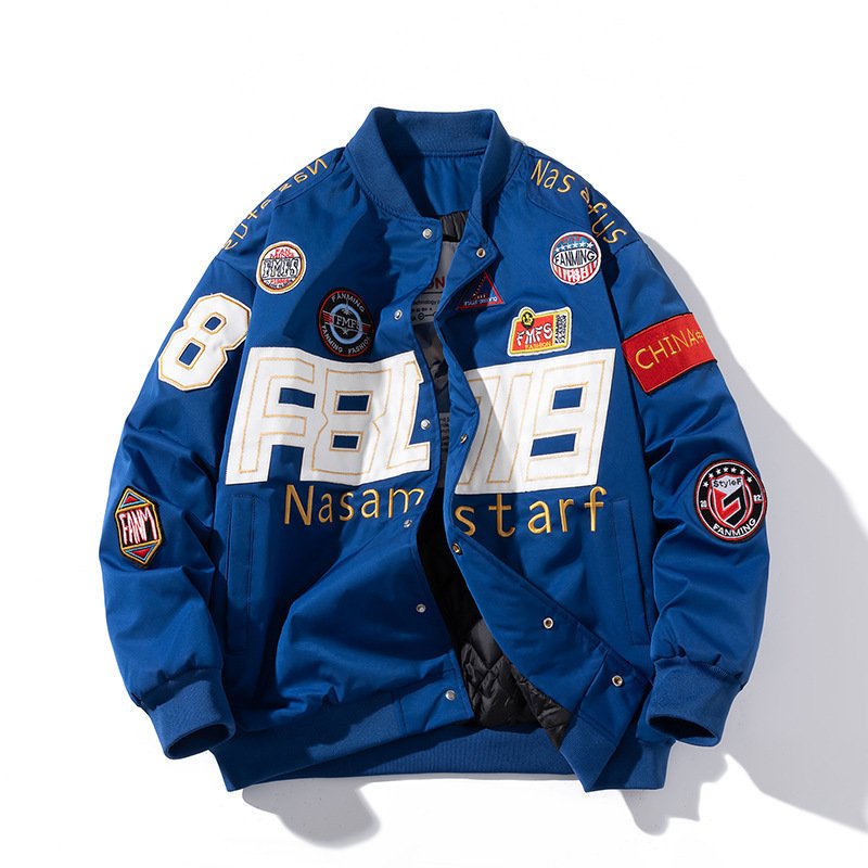 bf14d306-1acd-4d71-98be-660898e0e87c-13.jpg Racing Suit Thick Motorcycle Jacket Embroidered Baseball - Image 1
