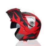 Motorcycle Helmet Half Helmet Anti-fog Sunscreen Double Lens Full Face Helmet