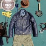 Head Layer Cowhide Knight Short Leather Jacket Top - Image 2