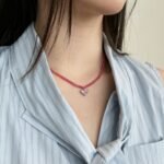 Women's Extravagant Love-heart Zircon Necklace