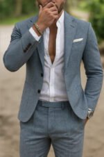 Men's Digital Printing Casual Suit Top Two-piece Pants - Image 6