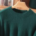 Half Height Round Neck Mink Fleece Fashionable Soft And Versatile Women's Fleece Sweater - Image 8
