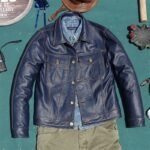 Head Layer Cowhide Knight Short Leather Jacket Top - Image 6