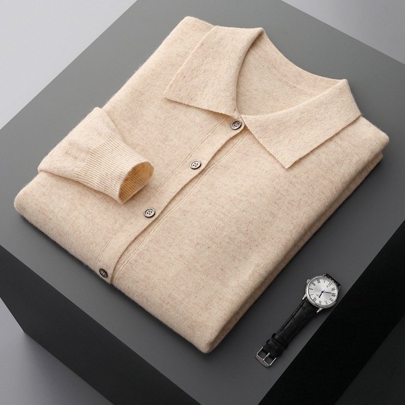 d0be4a1b-728d-407a-a5be-e0e835a0de0b_trans-6.jpeg Men's Collar Button Solid Color Inner Wear Shirt - Image 1