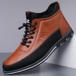 Men's Business Casual Leather Shoes Fathersdaygift Closed - Image 7
