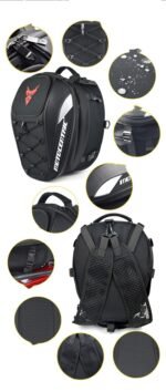 Motorcycle Rider's Large-capacity Tail Bag - Image 2