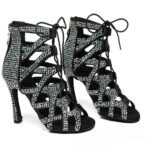 Women's High-top Lace-up Jazz Dance Shoes - Image 4