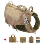 Malinois Large Dog Dog Hand Holding Rope Chest Vest Combat Clothes Dog Leash Dog Backpack Special Training Straps For Going Out - Image 3
