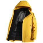 Outdoor Same White Duck Down Hooded Jacket - Image 3