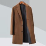 Men's Business Casual Woolen Trench Coat - Image 8