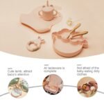 Baby Silicone Bowl Newborn Tableware Set - Image 4