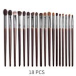 Natural Makeup Brushes Set Eyeshadow Make Up Brush Goat - Image 6