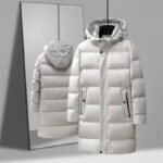 Men's Fashion Mid-length Thick Down Jacket Coat