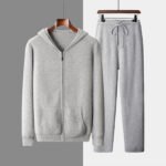 Men's Wool Coat Casual Pants Suit - Image 6