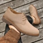 Autumn Retro British Martin Leather Shoes Men's Outdoor Work Shoes Suede - Image 4