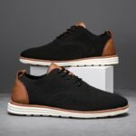 Men's Mesh Formal Oxford Shoes Business Casual Walking Shoes - Image 2