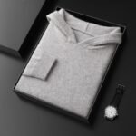 Cashmere Hooded Thickened Sweater Loose Men - Image 8