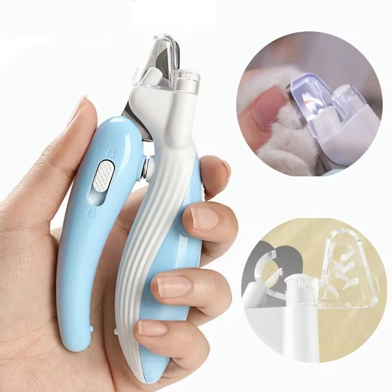 e28bbc78-b937-4f02-907b-892a2dd4e546_fine-1.jpeg Pet Nail Clippers Dog Nail Clippers Cat Nail Clippers LED Electric Nail Grinder Pet Supplies LED Light Pet Nail Clippers - Image 1