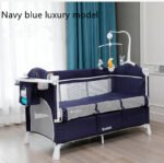 Multifunctional Baby Cot Splicing Large Bed Movable - Image 3