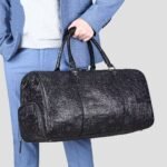 Retro Embossing Design Handbag For Men - Image 4