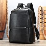 Men's Large Capacity Leather Backpack