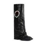 Women's All-matching Mid Heel Knee-high Boots - Image 4