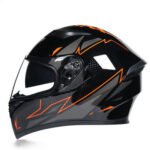 Motorcycle Helmet Anti-fog Dual Lens Full Face Helmet Cool Street Car Bluetooth Protective Helmet - Image 9