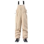New Outdoor Men And Women Ski Suit Autumn And Winter Leisure Working Bib Top Pants - Image 5