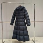 Long Casual Hooded Warm White Duck Down Jacket - Image 3