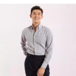 Non-ironing Men's Long-sleeved Casual Plaid Business Shirt