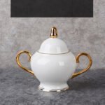 Bone China Gold-painted Coffee Cup And Saucer Afternoon Tea Tea Set - Image 3