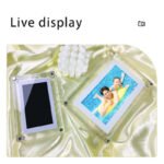 Digital Picture Frame Acrylic Video Player Digital Photo Frame Vertical Display With 1GB And Battery Type C Video Frame Gift For Loved - Image 6