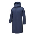 Outdoor Keep Warm Cotton Thick Windproof Waterproof Long Shell Jacket - Image 4