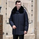 Men's Detachable Liner Mid-length Coat - Image 2