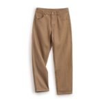 Workwear American Retro Khaki Jeans Maillard Straight Casual - Image 6