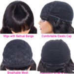 BODY WAVE Full Machine Made Non-lace Wigs - Image 2