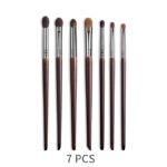 Natural Makeup Brushes Set Eyeshadow Make Up Brush Goat - Image 5